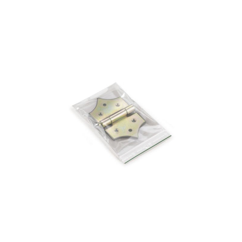 Sachet plastique zip 50% recyclé transparent 60 microns RAJA 10x15 cm