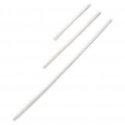 Lien plastique armé blanc 3,6x150 mm