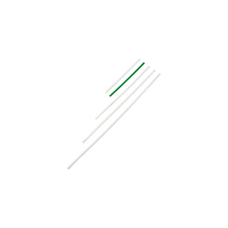 Lien plastique armé vert 3,6x100 mm