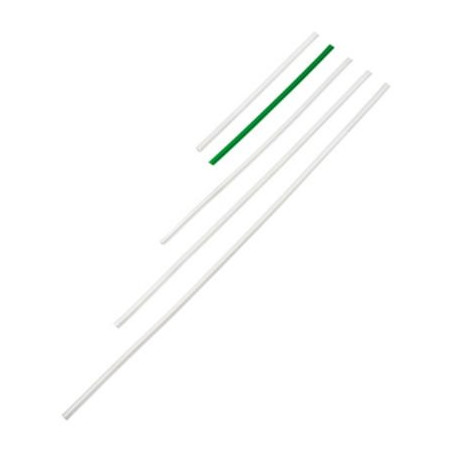 Lien plastique armé vert 3,6x100 mm