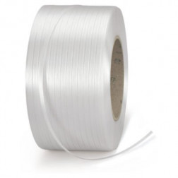 Feuillard composite blanc 19 mm x 600 m