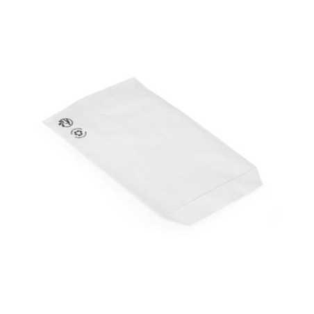 Sachet kraft blanc plat 9 x 17 cm