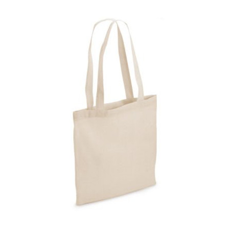 Sac coton naturel sans soufflet 38 x 42 cm