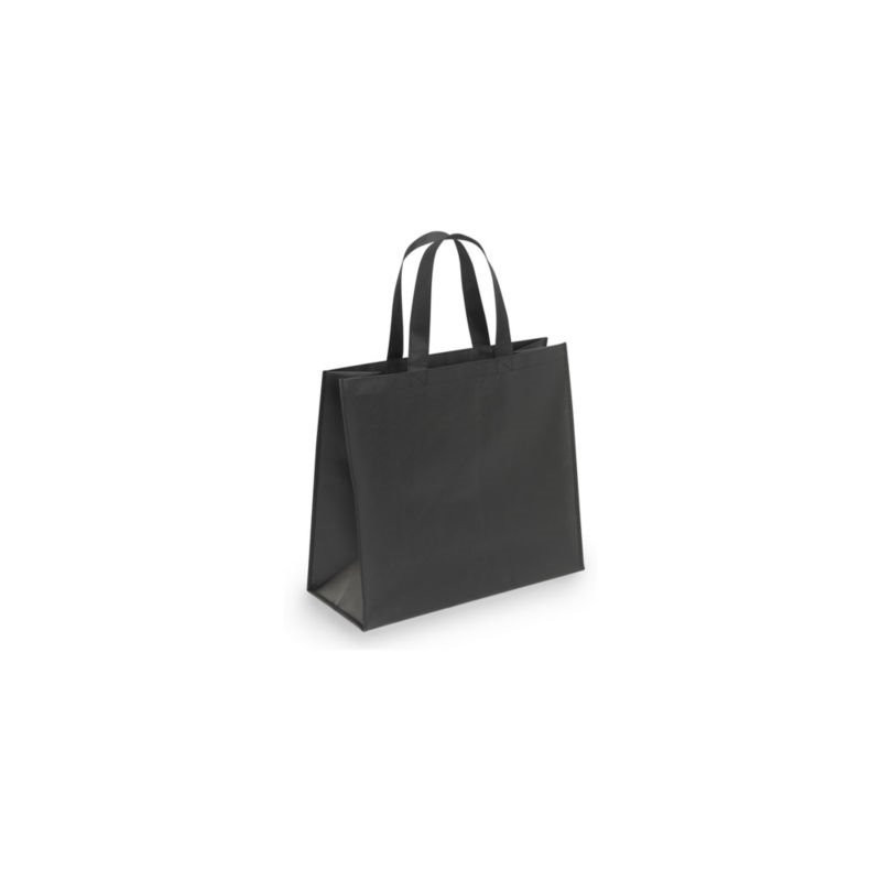 Sac polypropylène non tissé noir 45 x 40 x 20 cm