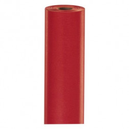 Papier cadeau kraft rouge 70 cm x 100 m