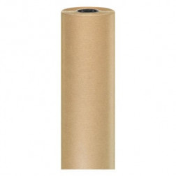 Papier cadeau kraft brun 70 cm x 100 m