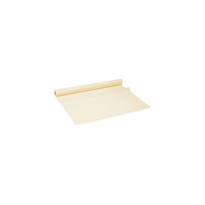 Nappe en rouleau aspect tissu crème