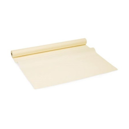 Nappe en rouleau aspect tissu crème