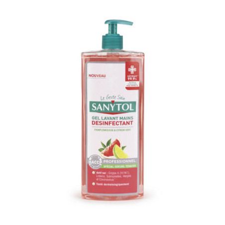 Gel lavant désinfectant SANYTOL 1 l