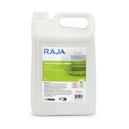 Liquide vaisselle concentré écologique RAJA bidon 5 l