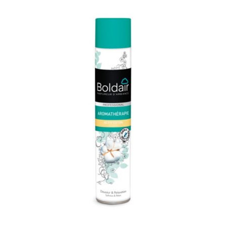 Désodorisant formule sèche BOLDAIR aromathérapie fleur de coton 500 ml