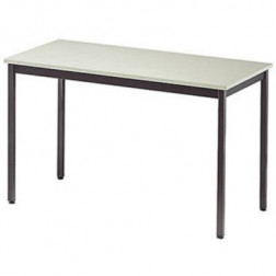 TABLE RECTANGLE BUDGET BEIGE/BRUN