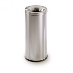 Poubelle d'intérieur anti feu inox 25L