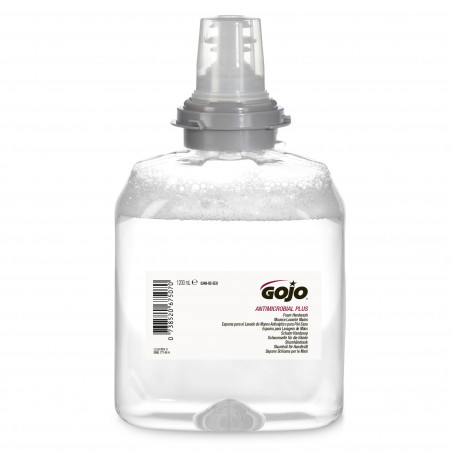 Cartouche savon antibactérien GOJO pour distributeur automatique TFX 1,2 L