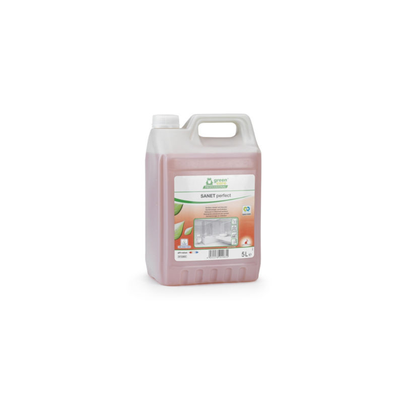 Détartrant sanitaire SANET GREEN CARE PROFESSIONAL bidon 5 litres