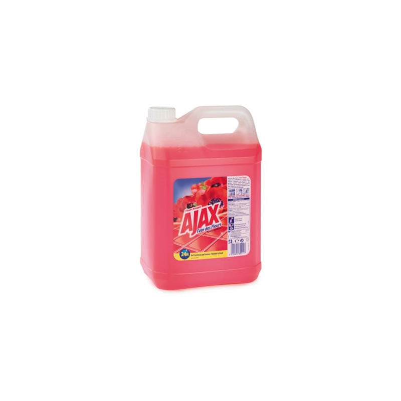 Nettoyant AJAX fleurs rouges 5 L