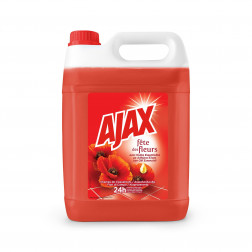 Nettoyant AJAX fleurs rouges 5 L