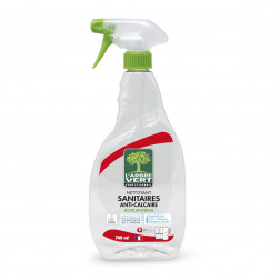 Nettoyant sanitaires anti-calcaire L'ARBRE VERT spray 750 ml