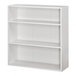 BIBLIOTHEQUE LIBRI 2 100X94CM BLANC