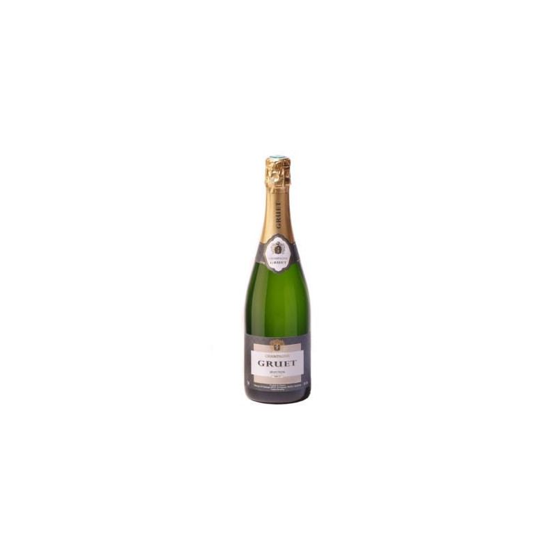 CHAMPAGNE GRUET 75CL