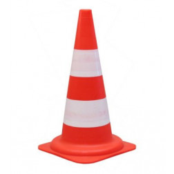 CONE DE SIGNALISATION 50CM