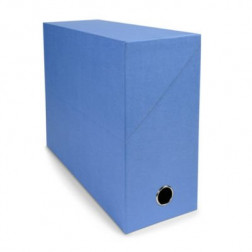 Boîte de classement dos 12 cm EXACOMPTA bleu clair