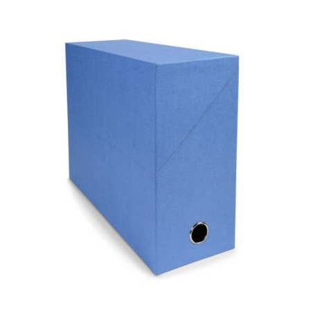 Boîte de classement dos 12 cm EXACOMPTA bleu clair