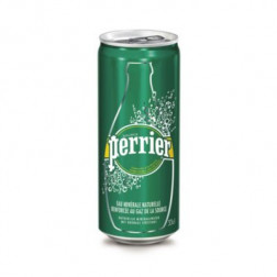 Eau gazeuse PERRIER 24 cannettes de 0,33 l