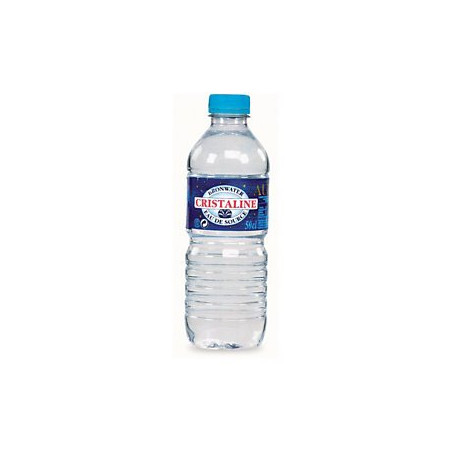 Bouteille d'eau CRISTALINE pack de 24 x 50 cl