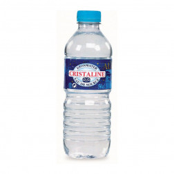 Bouteille d'eau CRISTALINE pack de 24 x 50 cl