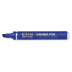 Marqueur indélébile N50 PENTEL pointe moyenne conique noir