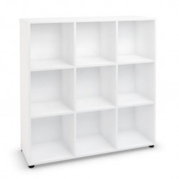 CASIER FLEX'OFFICE 9 CASES BLANC