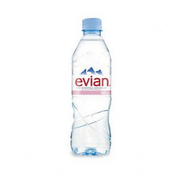 Bouteille d'eau EVIAN pack de 24 x 50 cl