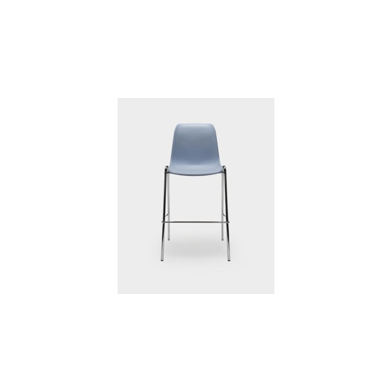 TABOURET COQUE BLEU