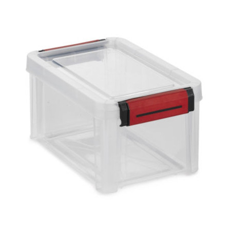 Bac plastique de rangement transparent renforcé 5 L