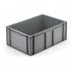 Bac plastique gerbable norme EU SCHOELLER ALLIBERT 800x600x412 mm