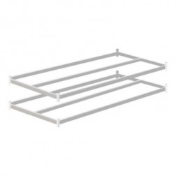 Lot de 2 tablettes supplémentaires 40x97 cm pour Rayonnage Prospace+