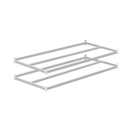 Lot de 2 tablettes supplémentaires 40x97 cm pour Rayonnage Prospace+