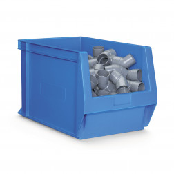 Bac à bec plastique grand volume bleu 58 l