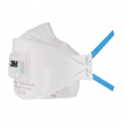 Masque antipoussière 3M pliable Aura FFP2 avec soupape