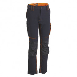 Pantalon de travail Atom bleu/orange UPOWER taille S