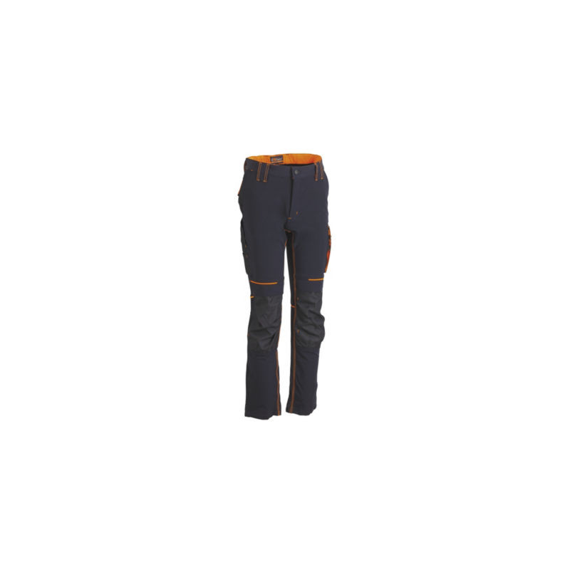 Pantalon de travail Atom bleu/orange UPOWER taille S