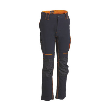 Pantalon de travail Atom bleu/orange UPOWER taille S