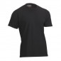 Tee-shirt noir 100% coton taille XL