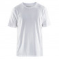 T-shirt coton BLAKLADER Blanc TXL