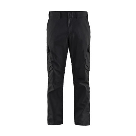 Pantalon industrie stretch 2D BLAKLADER Noir Jaune fluo 42