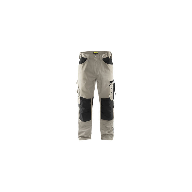 Pantalon cordura stretch 2D BLAKLADER Beige Noir 42