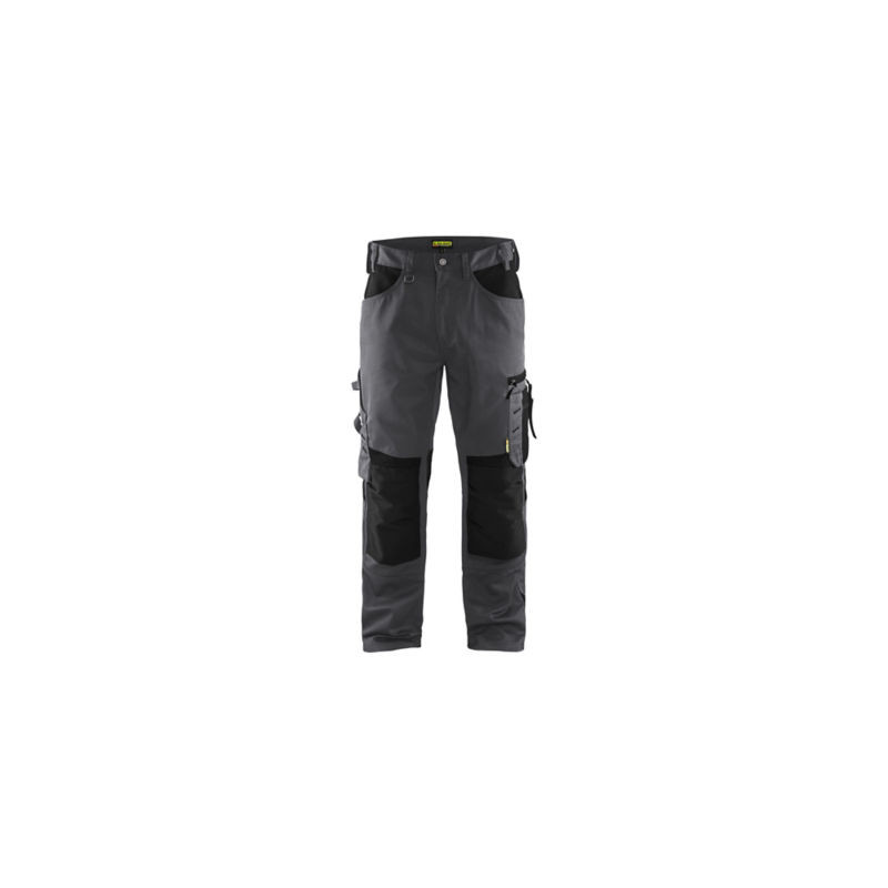 Pantalon cordura stretch 2D BLAKLADER Gris moyen Noir 42