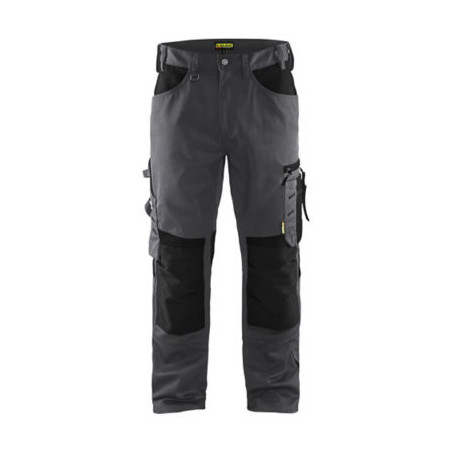 Pantalon cordura stretch 2D BLAKLADER Gris moyen Noir 42