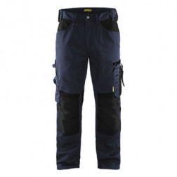 Pantalon cordura stretch 2D BLAKLADER Marine foncé Noir 42